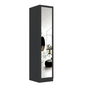 Aspen 1 Door Mirrored Wardrobe