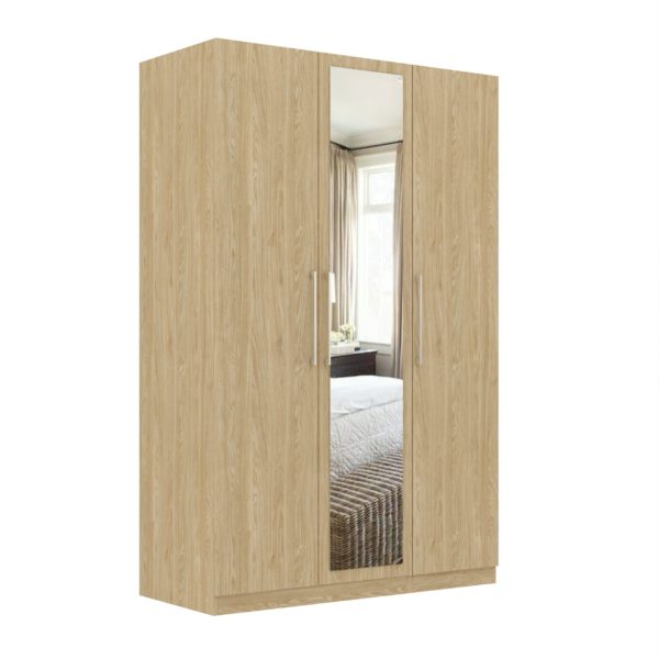Aspen 3 Door 1 Mirror Wardrobe - Image 8