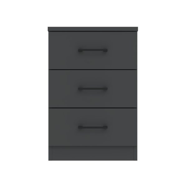 Aspen 3 Drawer Bedside - Image 5