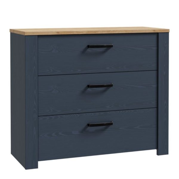 Alder 3 Drawer Chest - Image 2