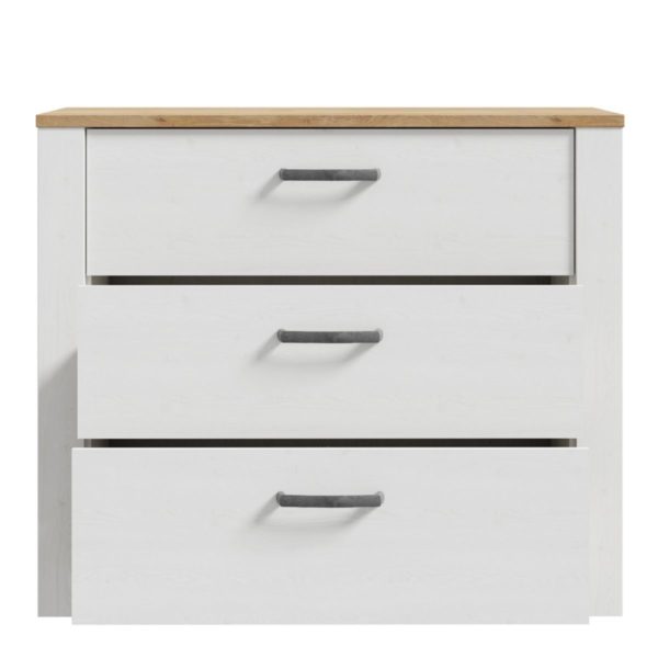 Alder 3 Drawer Chest - Image 5