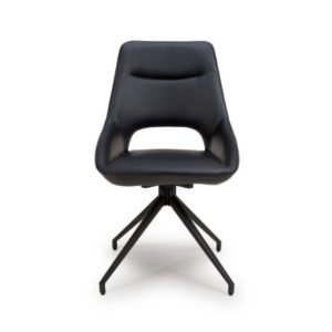 Nashville Black Swivel Chair  (Sold In Pairs - Priced Per Chair)