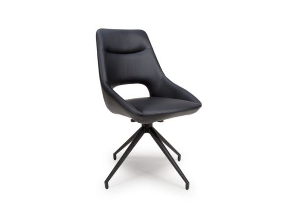 Nashville Black Swivel Chair  (Sold In Pairs - Priced Per Chair) - Image 2