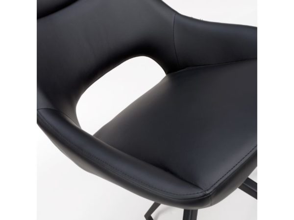 Nashville Black Swivel Chair  (Sold In Pairs - Priced Per Chair) - Image 3