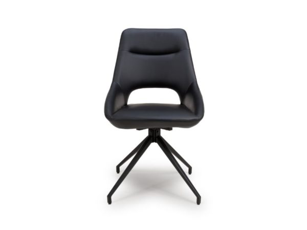 Nashville Black Swivel Chair  (Sold In Pairs - Priced Per Chair)