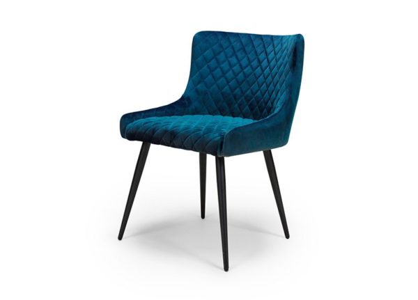 Athens Dining Chairs - Teal (Sold In Pairs - Priced Per Chair) - Image 2