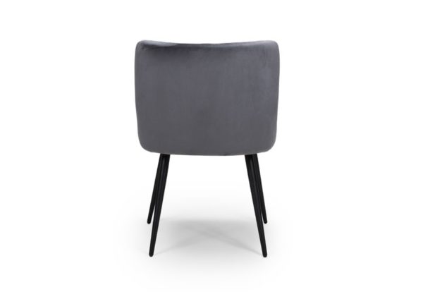 Athens Dining Chair - Grey (Sold In Pairs - Priced Per Chair) - Image 6