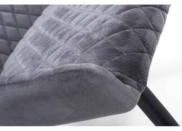 Athens Dining Chair - Grey (Sold In Pairs - Priced Per Chair) - Image 7