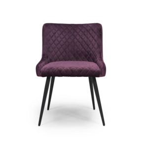 Athens Dining Chair - Mulberry (Sold In Pairs - Priced Per Chair)