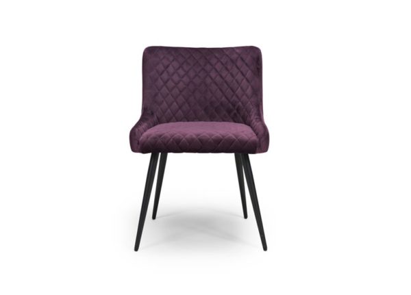 Athens Dining Chair - Mulberry (Sold In Pairs - Priced Per Chair)