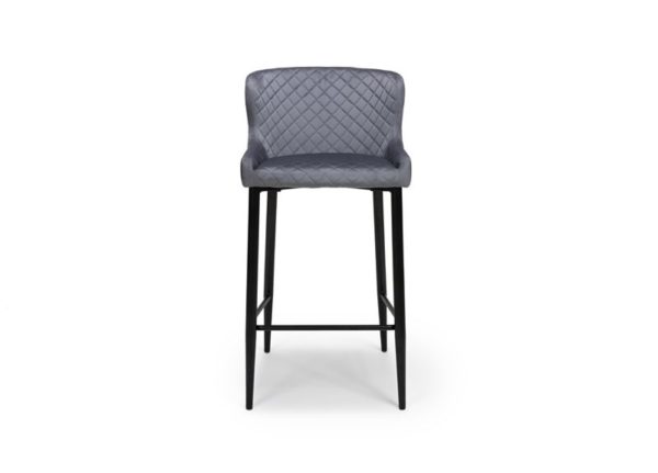 Athens Bar Stools - Grey (Sold In Pairs - Priced Per Stool)