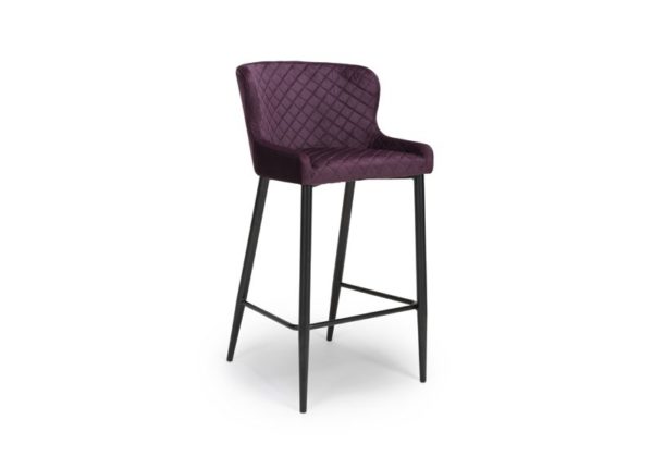 Athens Bar Stools - Mulberry ( Sold In Pairs - Priced Per Chair) - Image 2