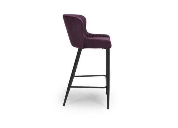 Athens Bar Stools - Mulberry ( Sold In Pairs - Priced Per Chair) - Image 9