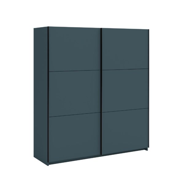 Maples Sliding Wardrobe - Anthracite - Image 2