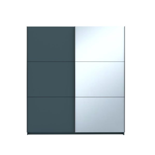 Maples Sliding Wardrobe - Anthracite - Image 4