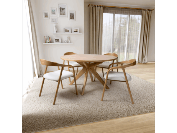 Hopley 1300mm Round Dining Table - Image 6