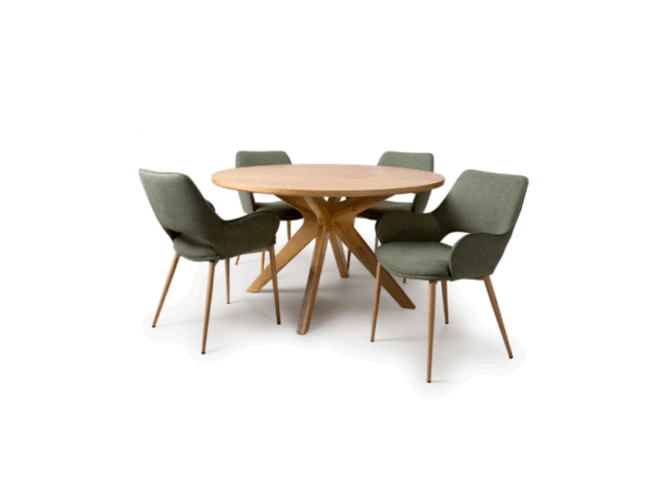 Hopley 1300mm Round Dining Table - Image 2