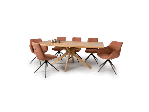 Hopley 2000mm Fixed Dining Table - Image 4