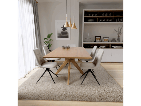 Hopley 1600mm Fixed Dining Table - Image 4