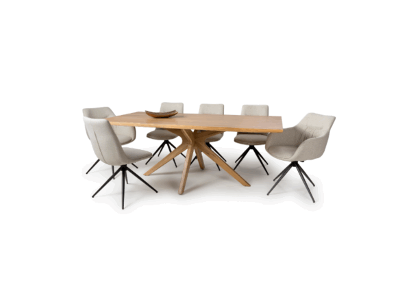 Hopley 2000mm Fixed Dining Table - Image 3