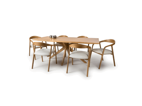 Hopley 1600mm Fixed Dining Table - Image 3