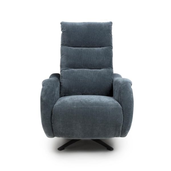 Nora Reclining Swivel Chair - Dusk - Image 3