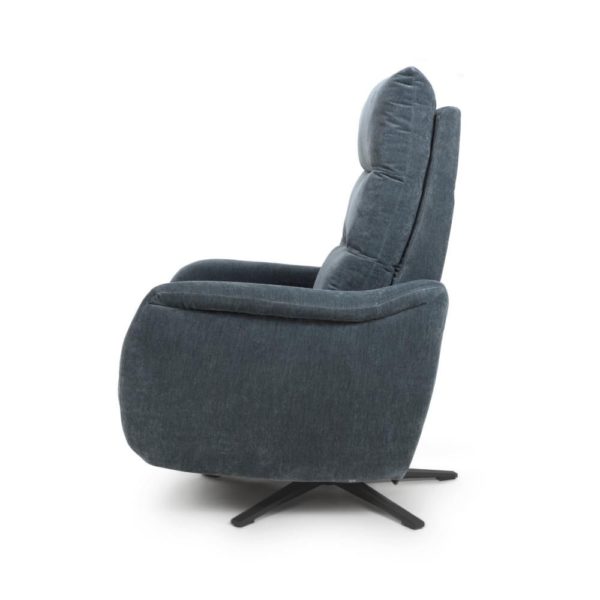 Nora Reclining Swivel Chair - Dusk - Image 4