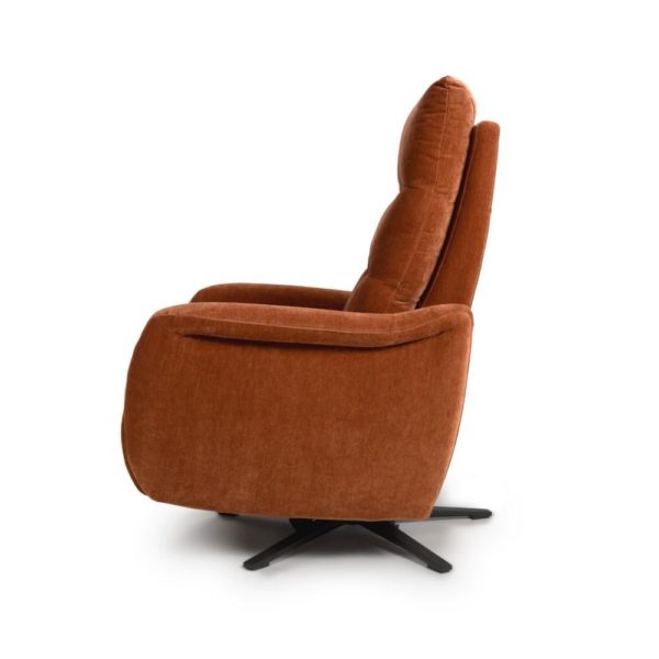 Nora Reclining Swivel Chair - Cinnamon - Image 6