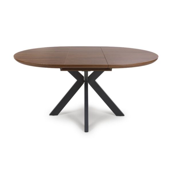 Hampton 1200-1600 Round Extending - Smoked Oak - Image 2