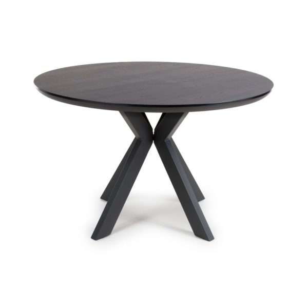 Hampton Round 1200mm - Black Ash - Image 2
