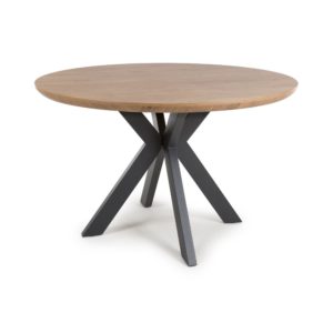 Hampton Round 1200mm - Rustic Oak