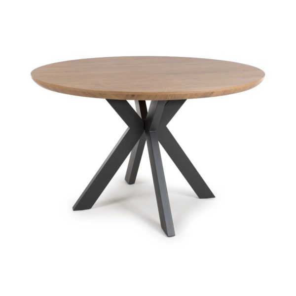 Hampton Round 1200mm - Rustic Oak
