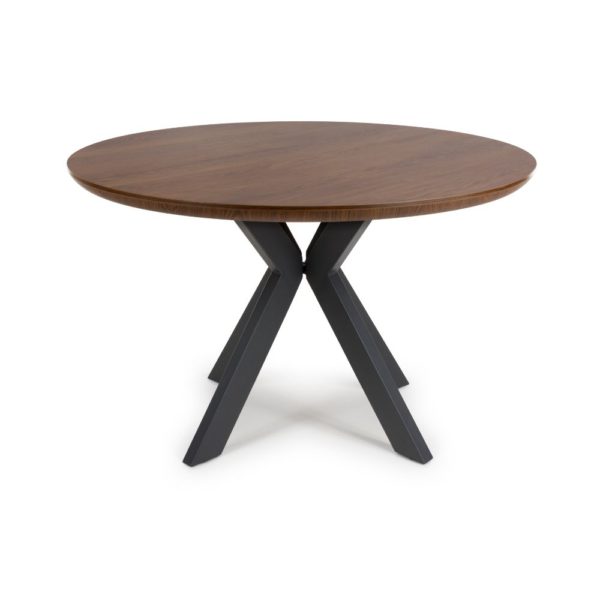 Hampton Round 1200mm - Smoked Oak