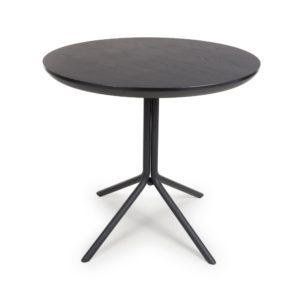 Hampton Round 800mm - Black Ash
