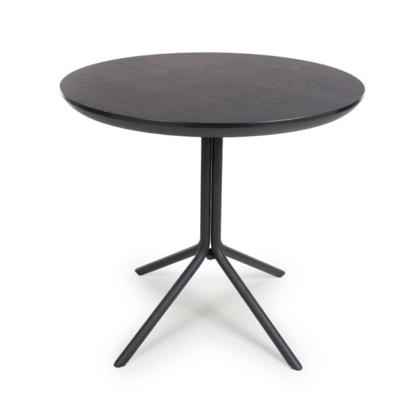 Hampton Round 800mm - Black Ash