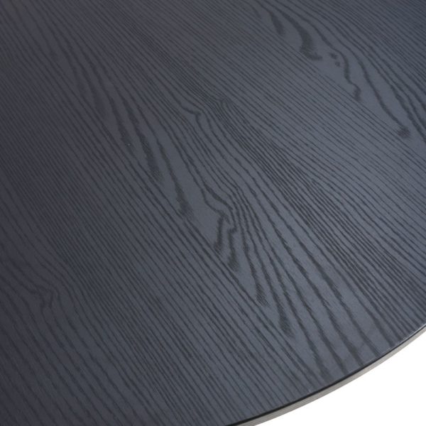 Hampton Round 800mm - Black Ash - Image 4