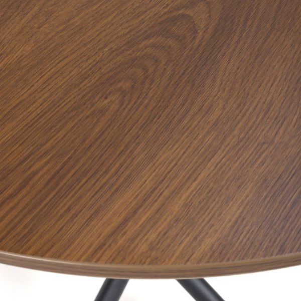 Hampton Round 800mm - Smoked Oak - Image 3