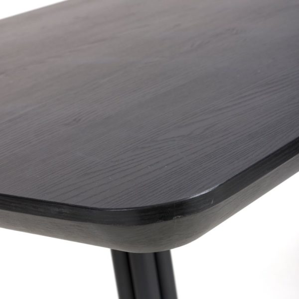 Hampton Square 800mm - Black Ash - Image 2