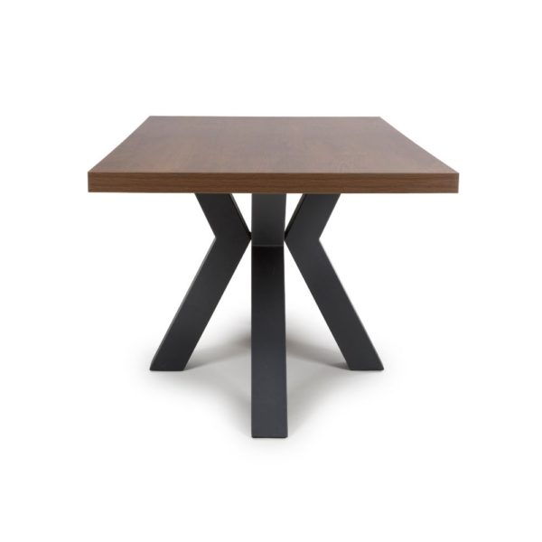 Venice 2000mm Fixed Dining Table - Smoked Oak - Image 3