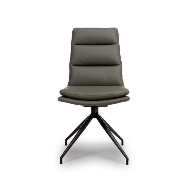 Perth Swivel Dining Chair -Truffle  (Sold In Pairs - Priced Per Chair) - Image 2