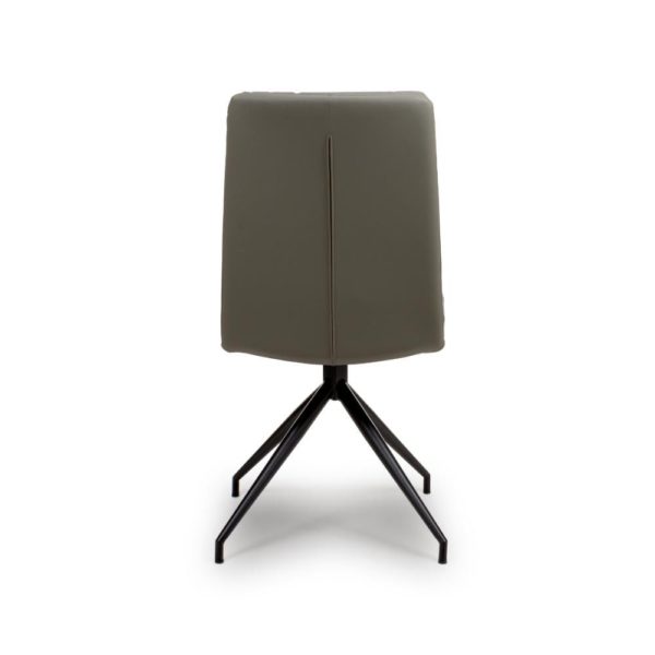 Perth Swivel Dining Chair -Truffle  (Sold In Pairs - Priced Per Chair) - Image 5