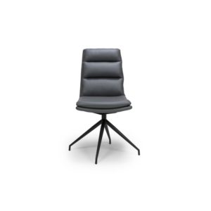 Perth Swivel Dining Chair - Grey  (Sold In Pairs - Priced Per Chair)