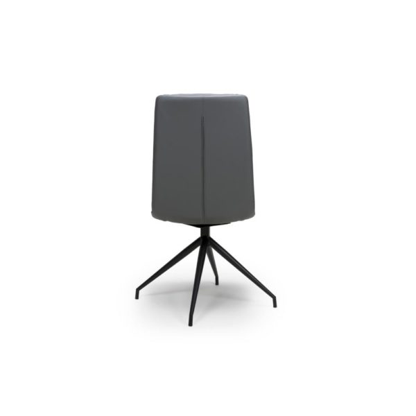 Perth Swivel Dining Chair - Grey  (Sold In Pairs - Priced Per Chair) - Image 2