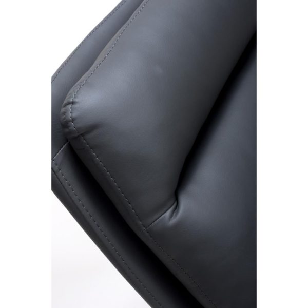 Perth Swivel Dining Chair - Grey  (Sold In Pairs - Priced Per Chair) - Image 8