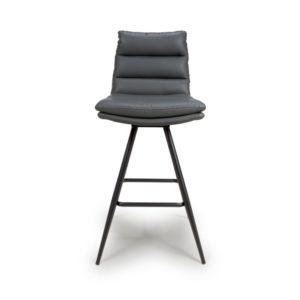 Perth Swivel Bar Stools - Grey (Sold In Pairs - Priced Per Stool)