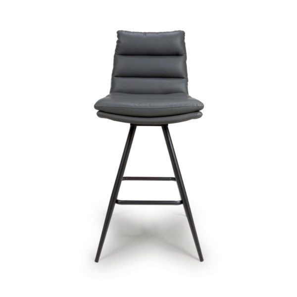 Perth Swivel Bar Stools - Grey (Sold In Pairs - Priced Per Stool)