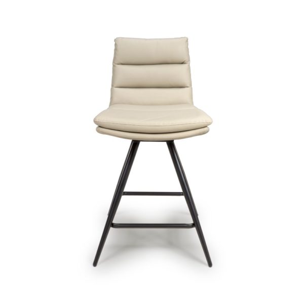 Perth Swivel Bar Stools - Taupe (Sold In Pairs - Priced Per Stool)