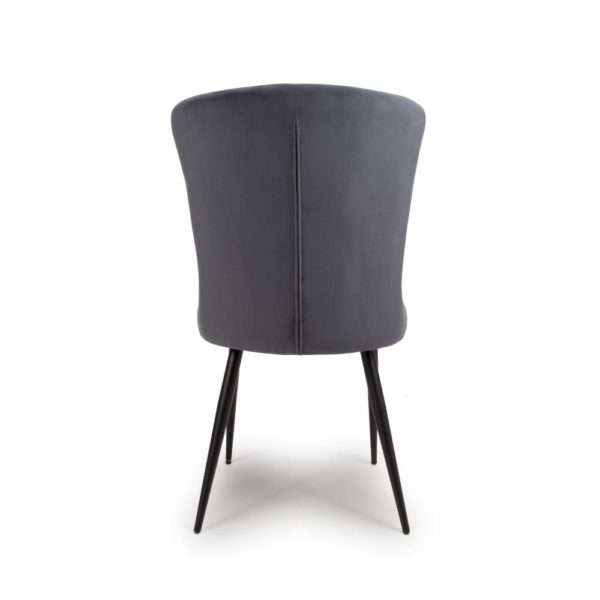 Costa Rica Dining Chair - Grey ( Sold In Pairs - Priced Per Chair) - Image 3
