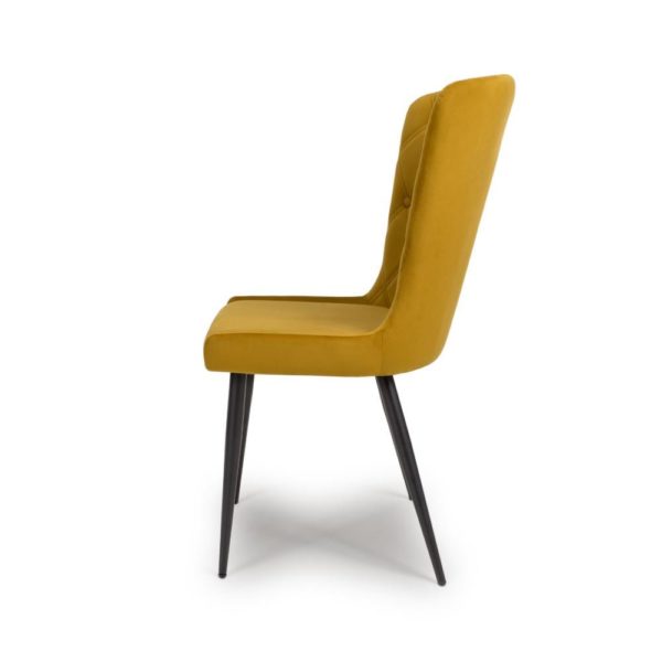 Costa Rica Dining Chair - Mustard (Sold In Pairs - Priced Per Chair) - Image 3