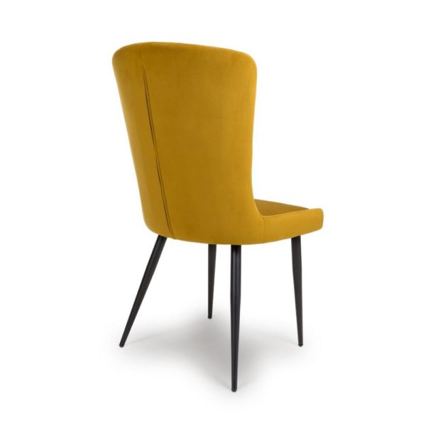 Costa Rica Dining Chair - Mustard (Sold In Pairs - Priced Per Chair) - Image 5